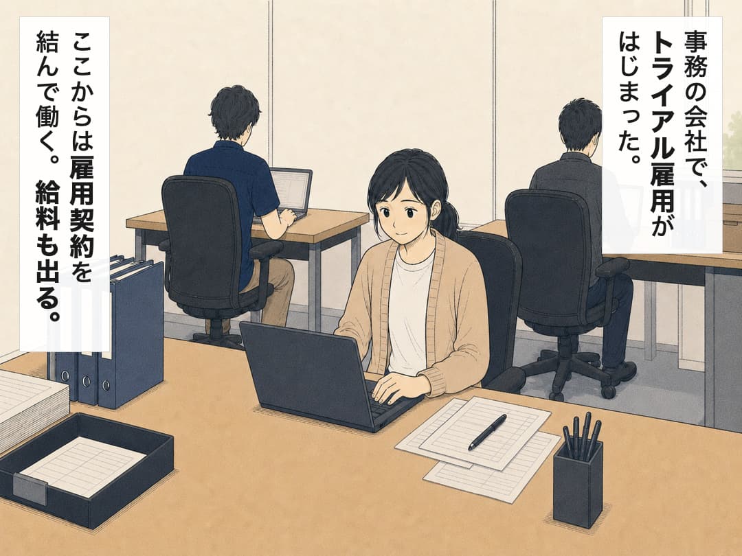 38/トライアル雇用がはじまる